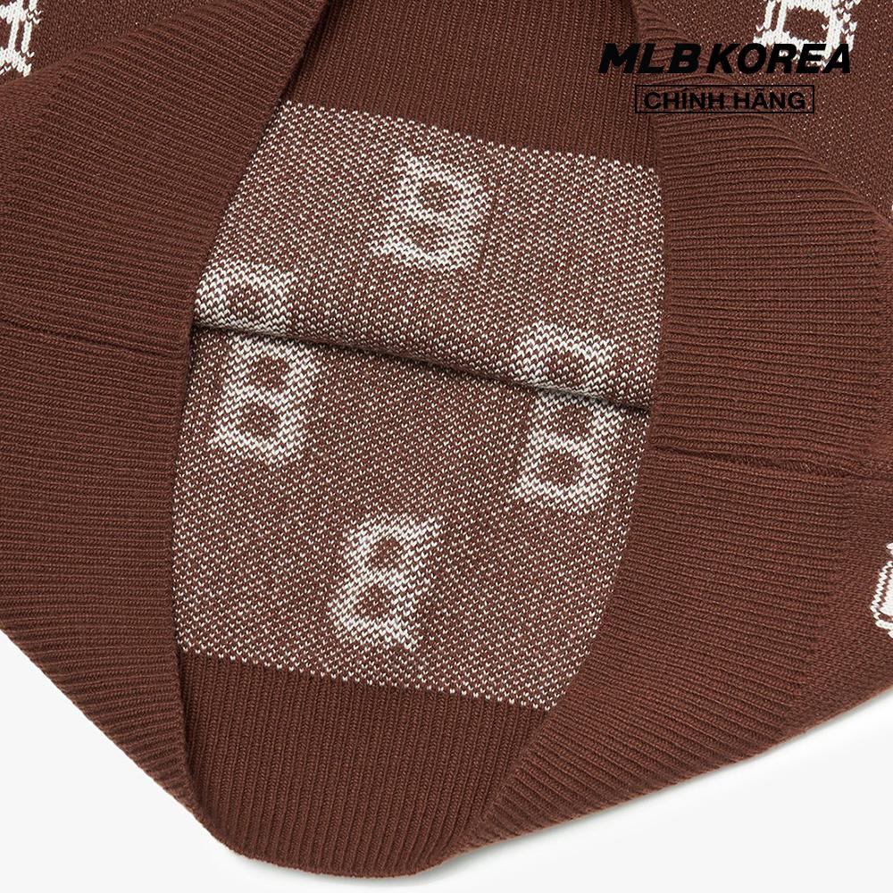 MLB - Áo sweater phom suông tay dài Classic Monogram Overfit 3AKPM0126-43BRD