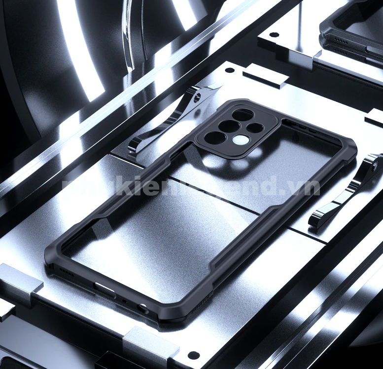 Ốp Lưng Chống Sốc Mặt Lưng Trong Suốt Bảo Vệ Cho Samsung Galaxy A52 - Hàng Chính Hãng Xundd