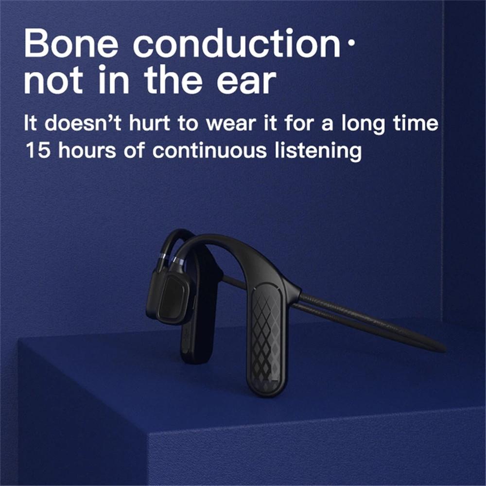 MD04 TWS Bluetooth 5.0 Không Dây Dẫn Truyền Xương Tai Nghe Không-Tai Nghe Nhét Tai Tai Nghe Nhét Tai Thể Thao Thiết Kế Sang Trọng Với Mic Cho chạy