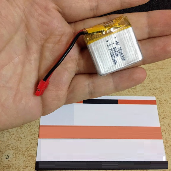 Pin sạc 3.7V 380mAh dành cho máy bay S.y.m.a X21, X21W, X26