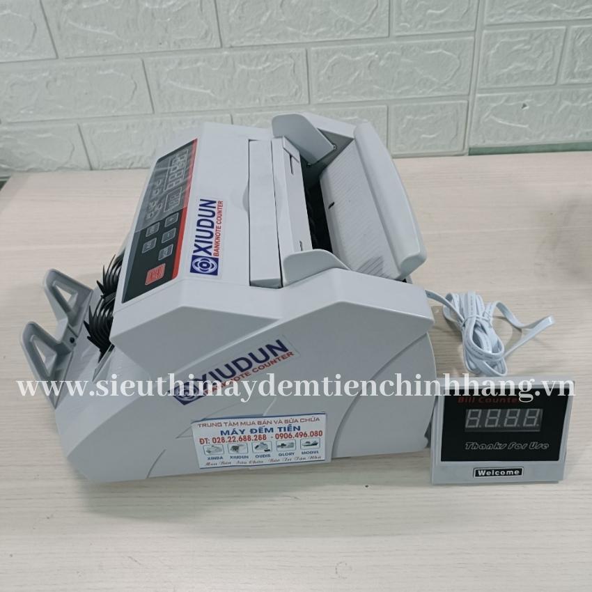 . máy đếm tiền XIUDUN_2100W, có màn hình rời, nhỏ gọn, siêu bền