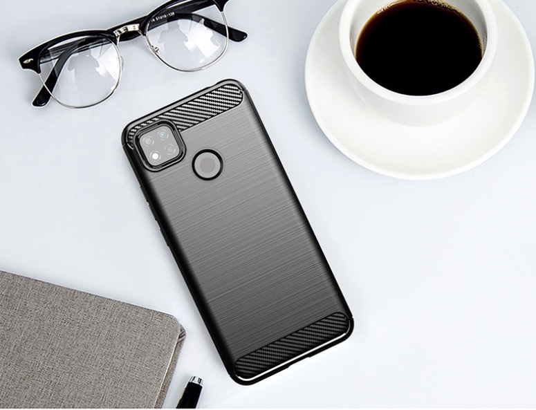 Ốp lưng chống sốc Vân Sợi Carbon cho Xiaomi Redmi 9C