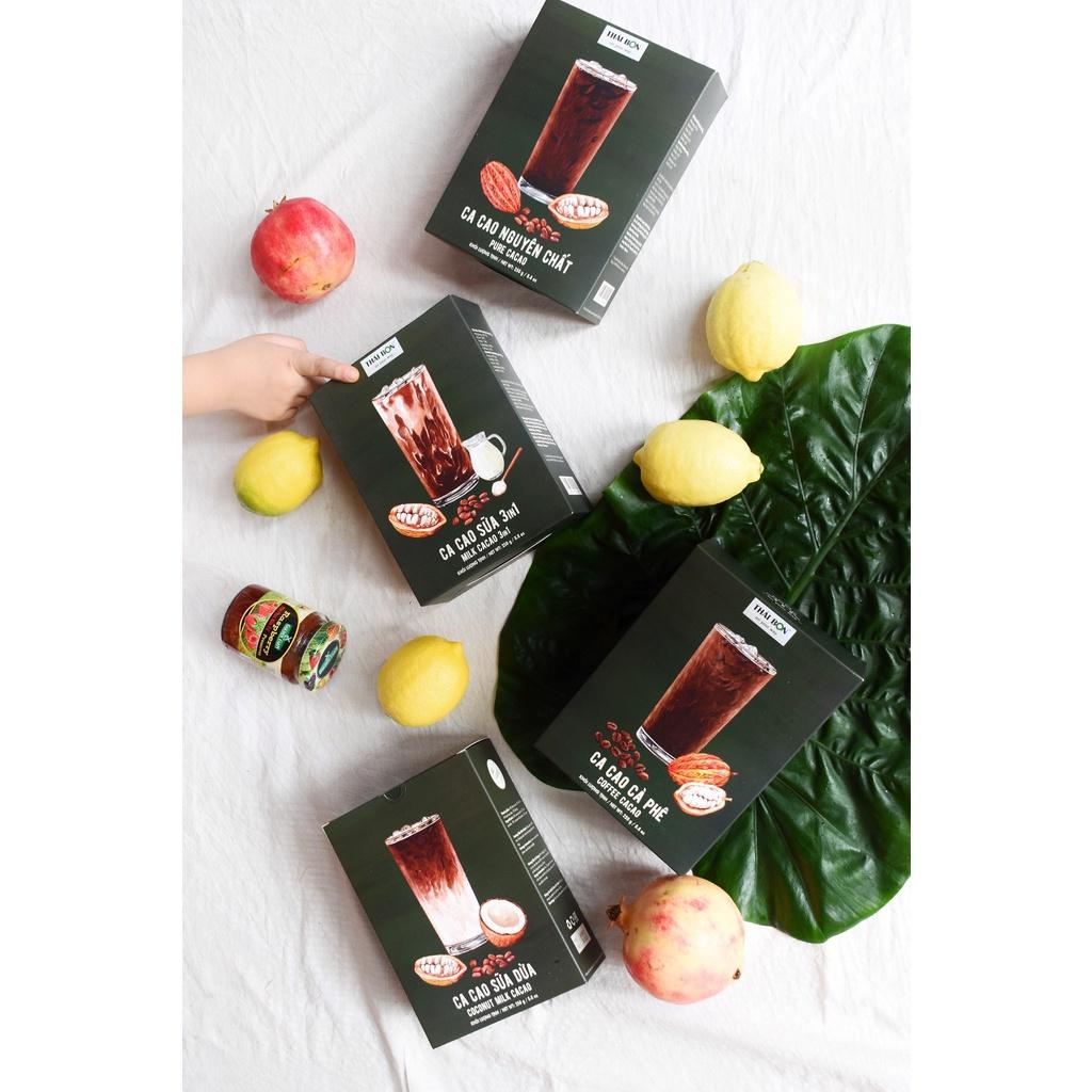 Ca cao cà phê hộp 120g - Bột Ca cao Thái Bon
