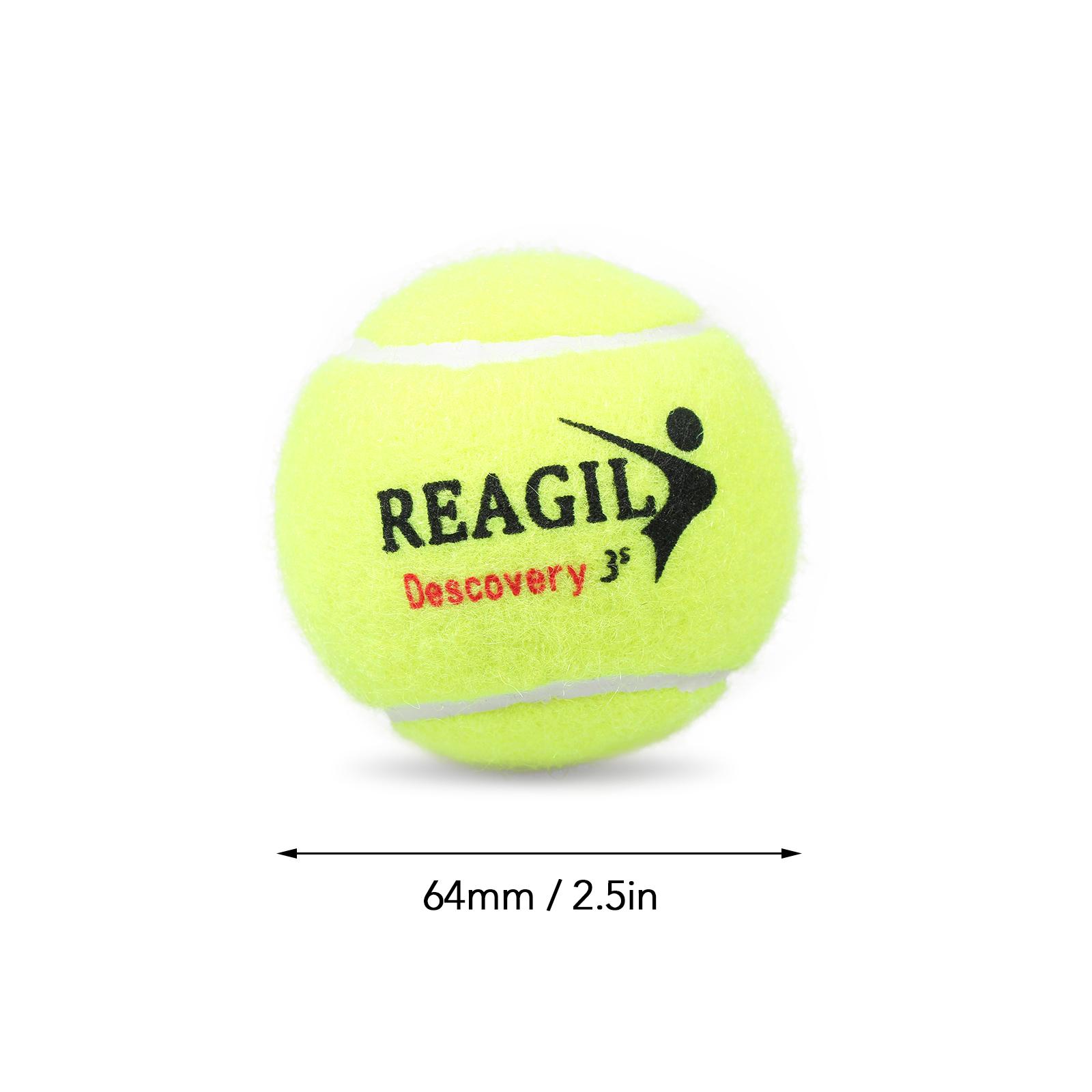 Hộp 3 quả bóng tennis bằng cao su và nỉ chất lượng cao