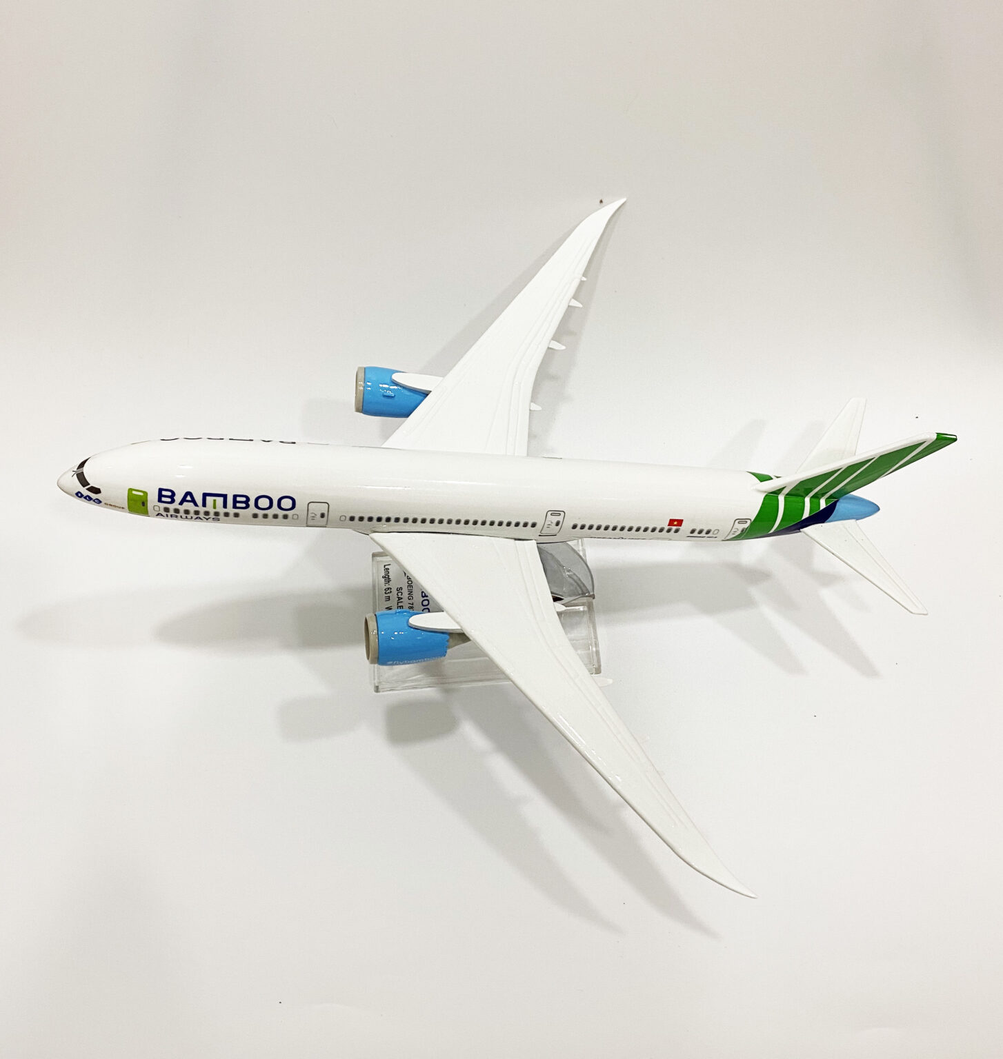 Mô hình máy bay Bamboo Airway Boeing B787 32 cm cao cấp