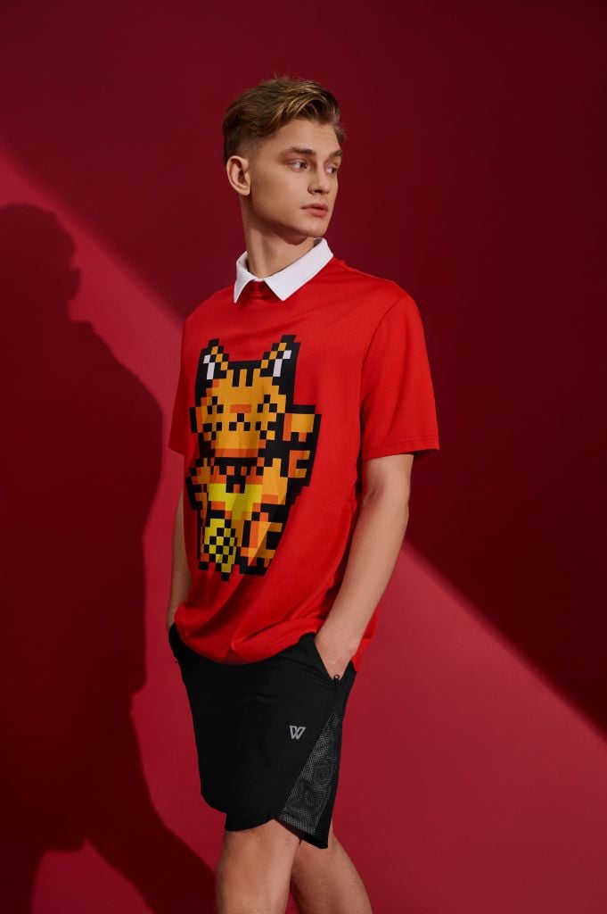 Hình ảnh ÁO THỂ THAO THỜI TRANG ONWAYS KHÁNG KHUẨN NAM 8 BIT GRAPHIC T-SHIRT M13034 MEN