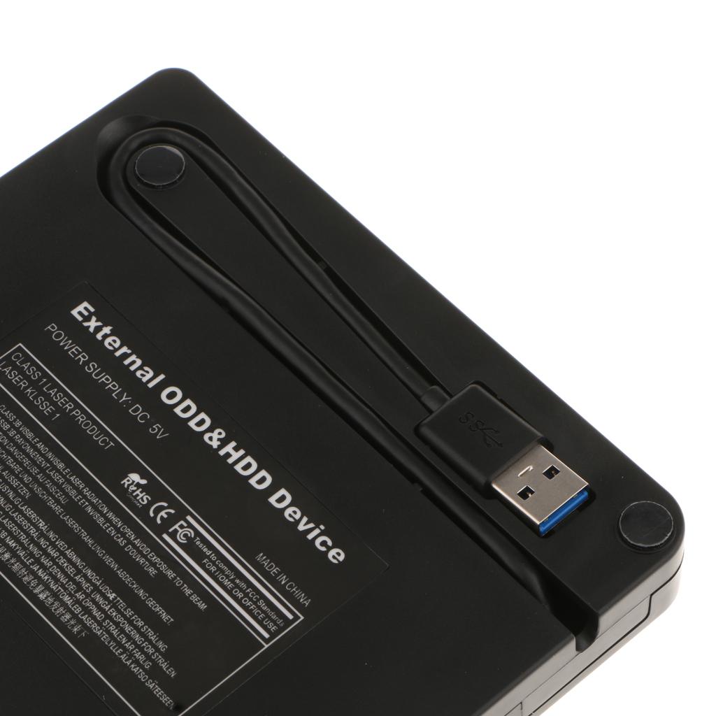 External DVD Driver USB3.0 DVD-ROM CD/VCD/DVD Writer For Desktop PC