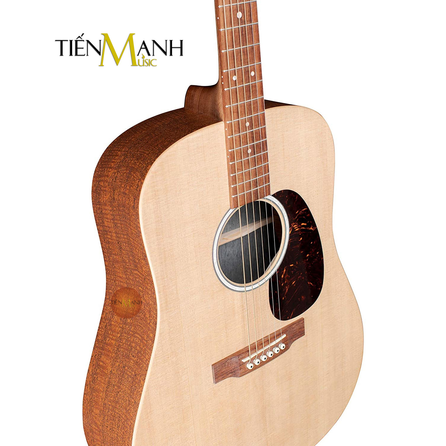 Đàn Guitar Acoustic Martin X Series D-X2E Gỗ Mahogany Sitka Spruce Ghitar DX2E Kèm Bao Đựng, Móng Gẩy DreamMaker