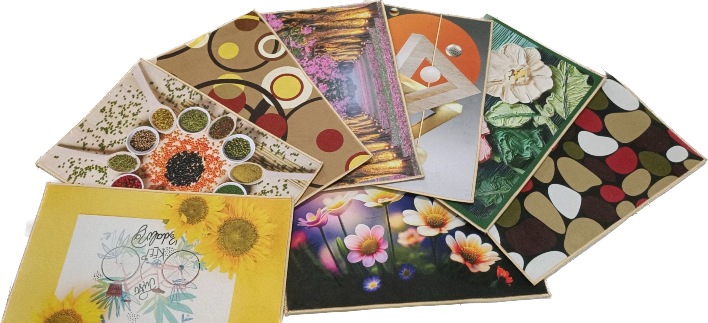 Combo 10 thảm mịn Araso in hình 5D KT 40*60