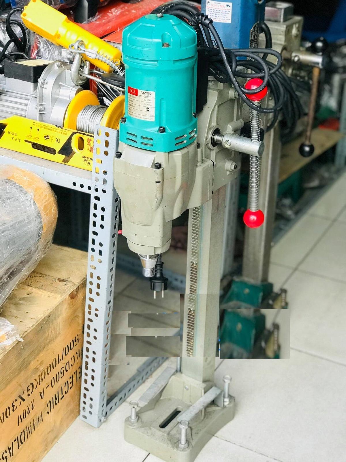 MÁY KHOAN ĐÁ 200MM 3300W DCA AZZ200S - HÀNG CHÍNH HÃNG