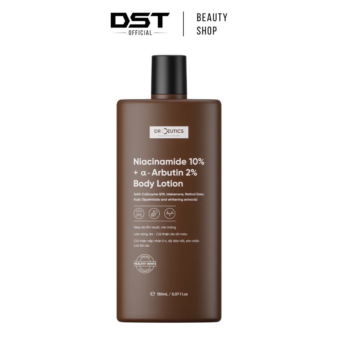 Sữa Dưỡng Thể Trắng Da DrCeutics Body Lotion