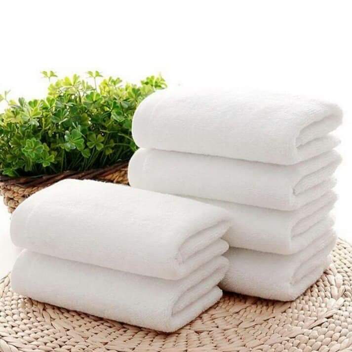 Khăn tắm khách sạn nhà nghỉ homestay 100% cotton, kt 70x140cm nặng 320g