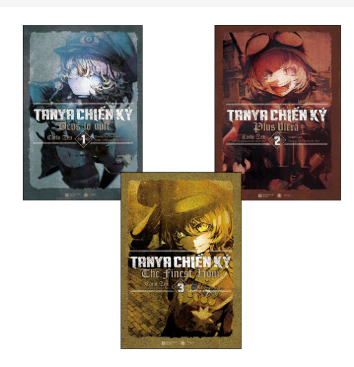 Combo 3 Tập: Tanya Chiến Ký