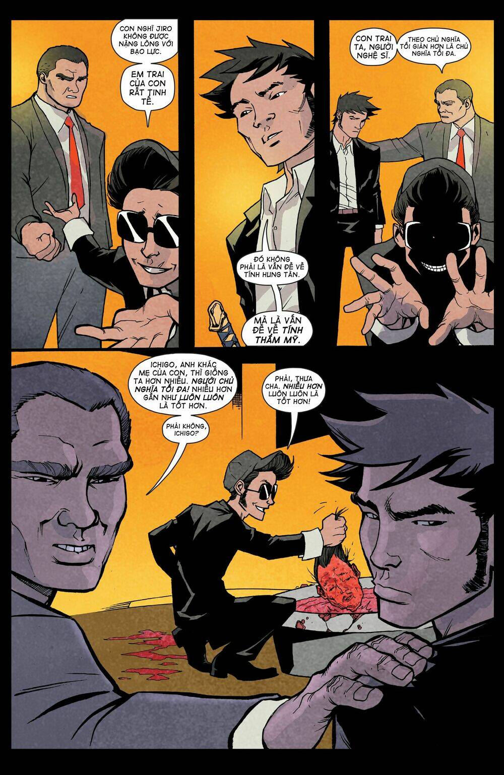 get jiro: blood & sushi - sushi quyện máu chapter 2 24