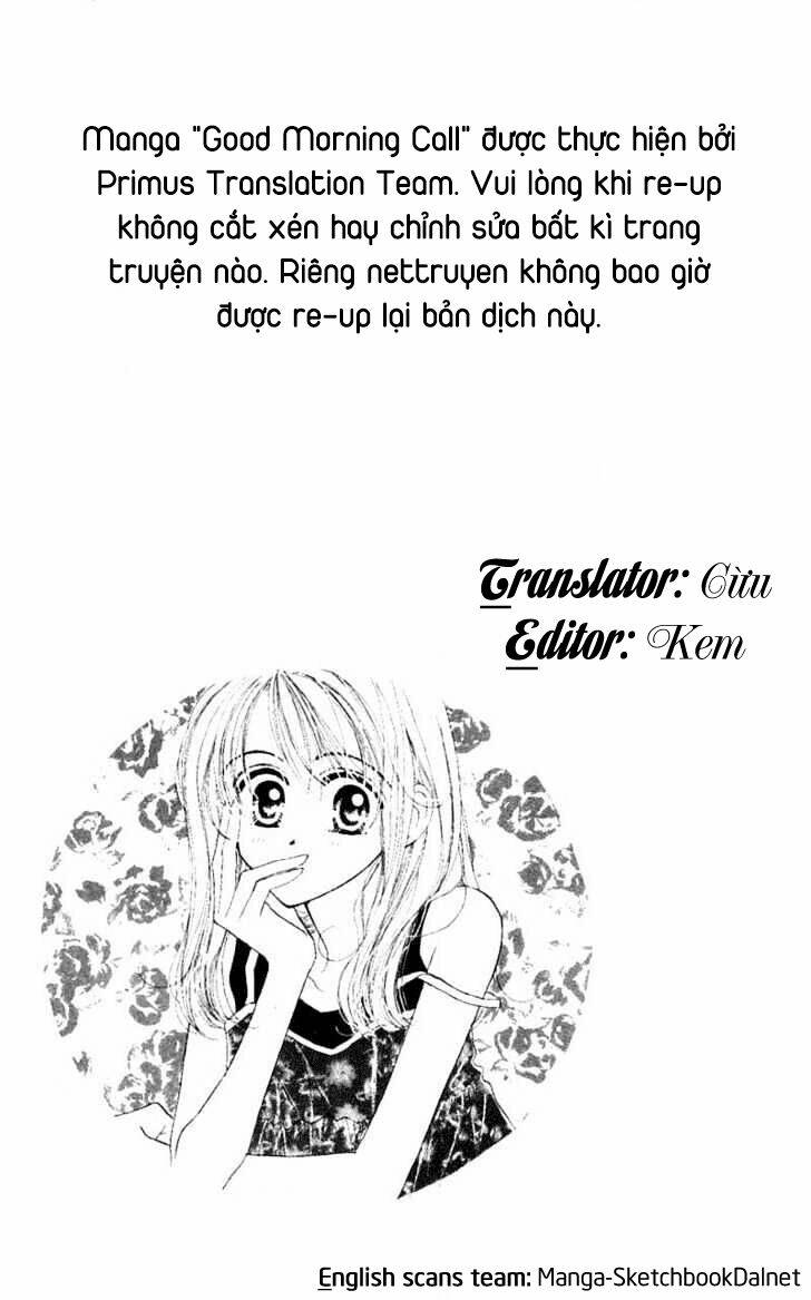 lời chào ban mai - good morning call chapter 1 2