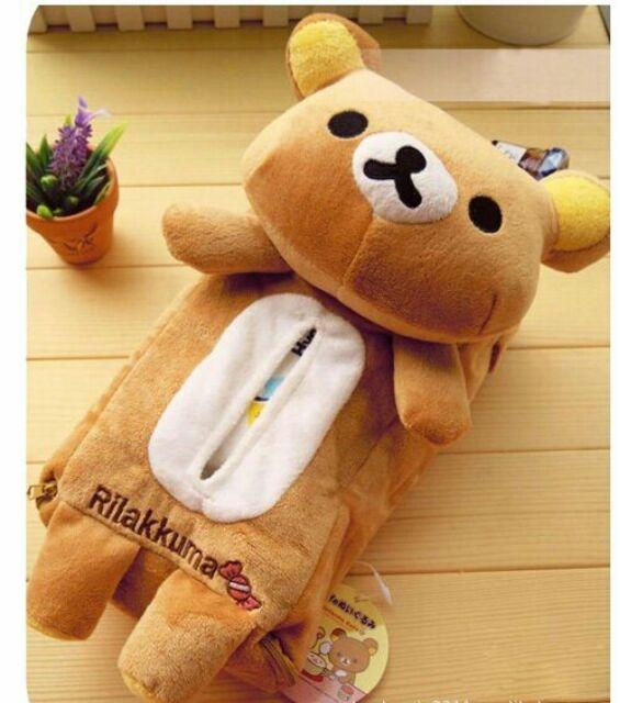 Hộp giấy ăn Rilakkuma dễ thương