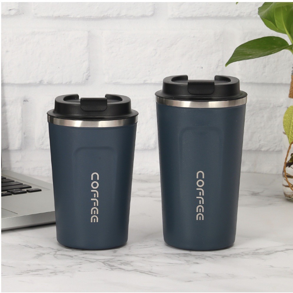 Bình/Cốc giữ nhiệt Coffee 01, inox 304, chống tràn, ly uống cafe, đựng nước, lạnh, nóng 6 - 8 tiếng.