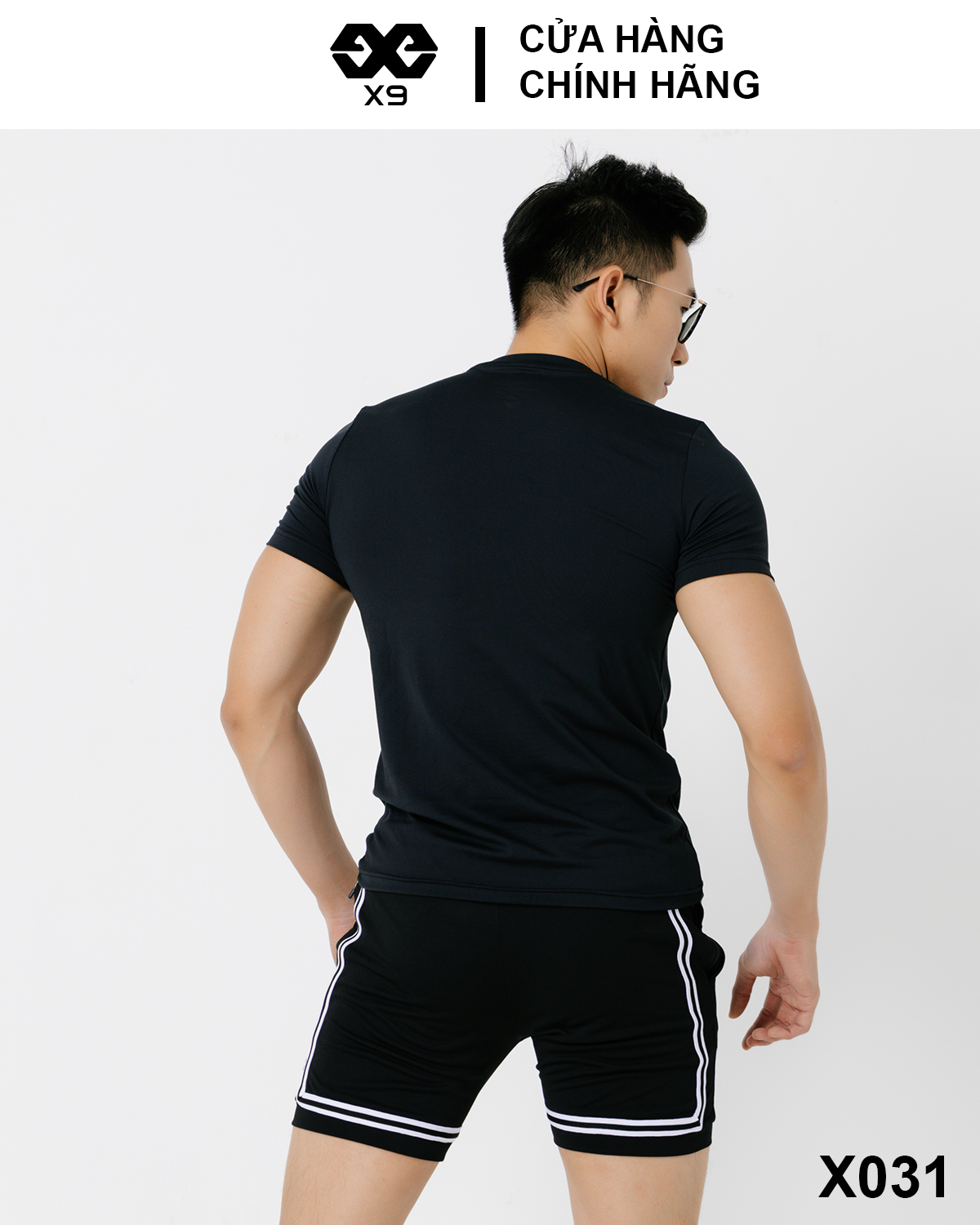 Áo Thun Trơn Logo X9 Thun Lạnh Cotton Nam Cổ Tròn Thể Thao Tập Gym Chạy Bộ - X9 Sportswear - X031