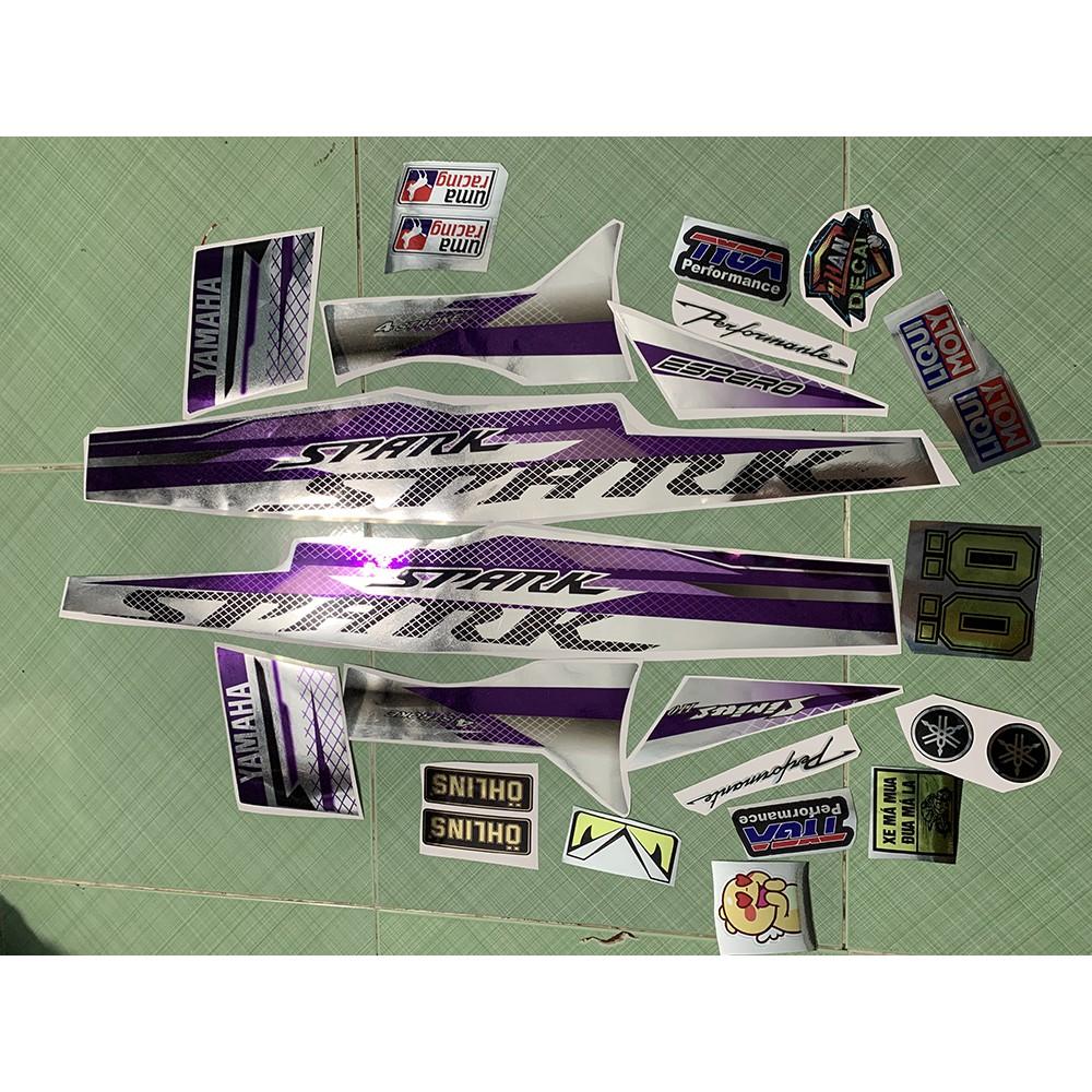 Tem sirius 110 spark tím crom