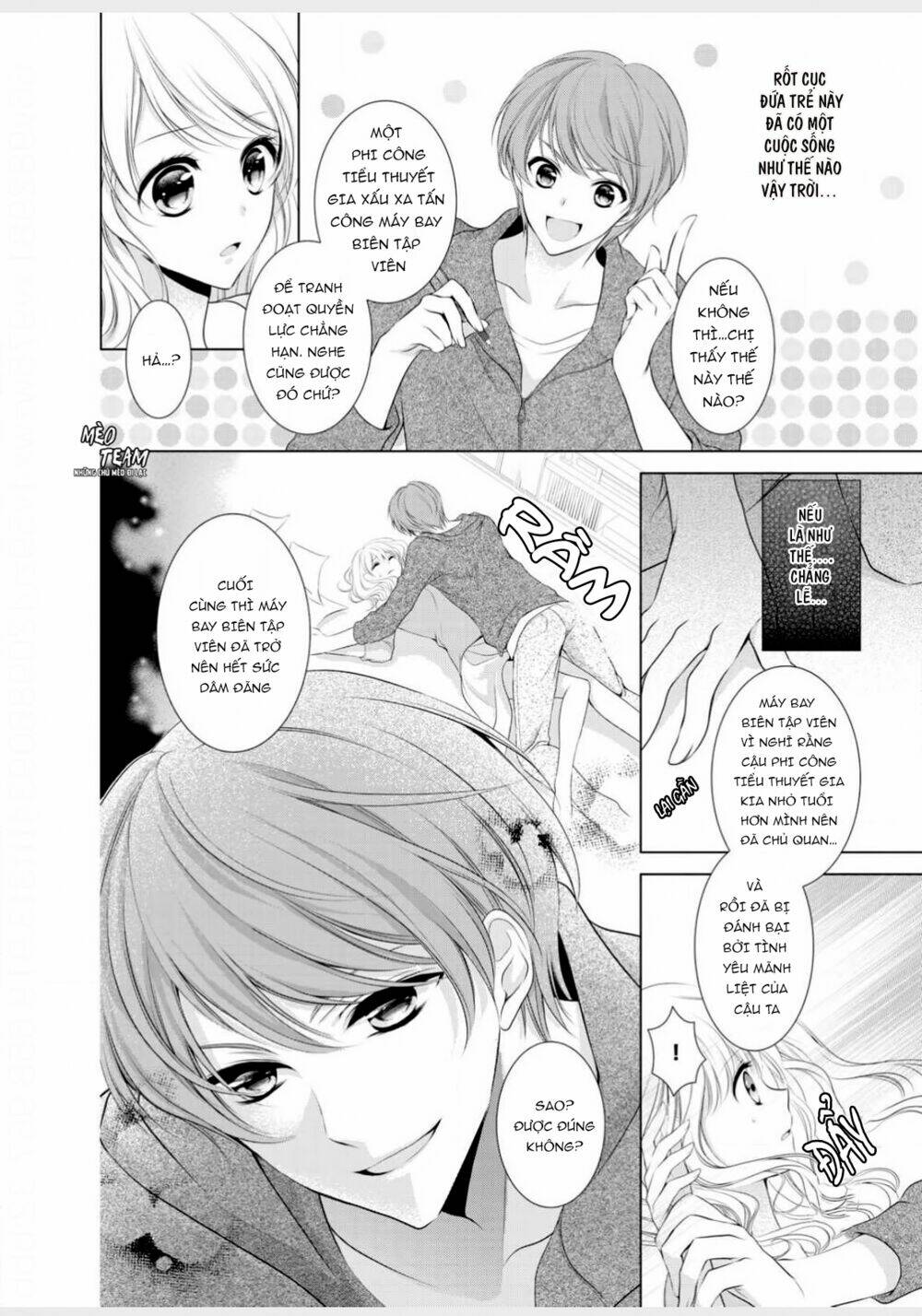 tiểu thuyết gia gợi cảm thì thầm bên tai cô gái nhỏ chapter 6 4