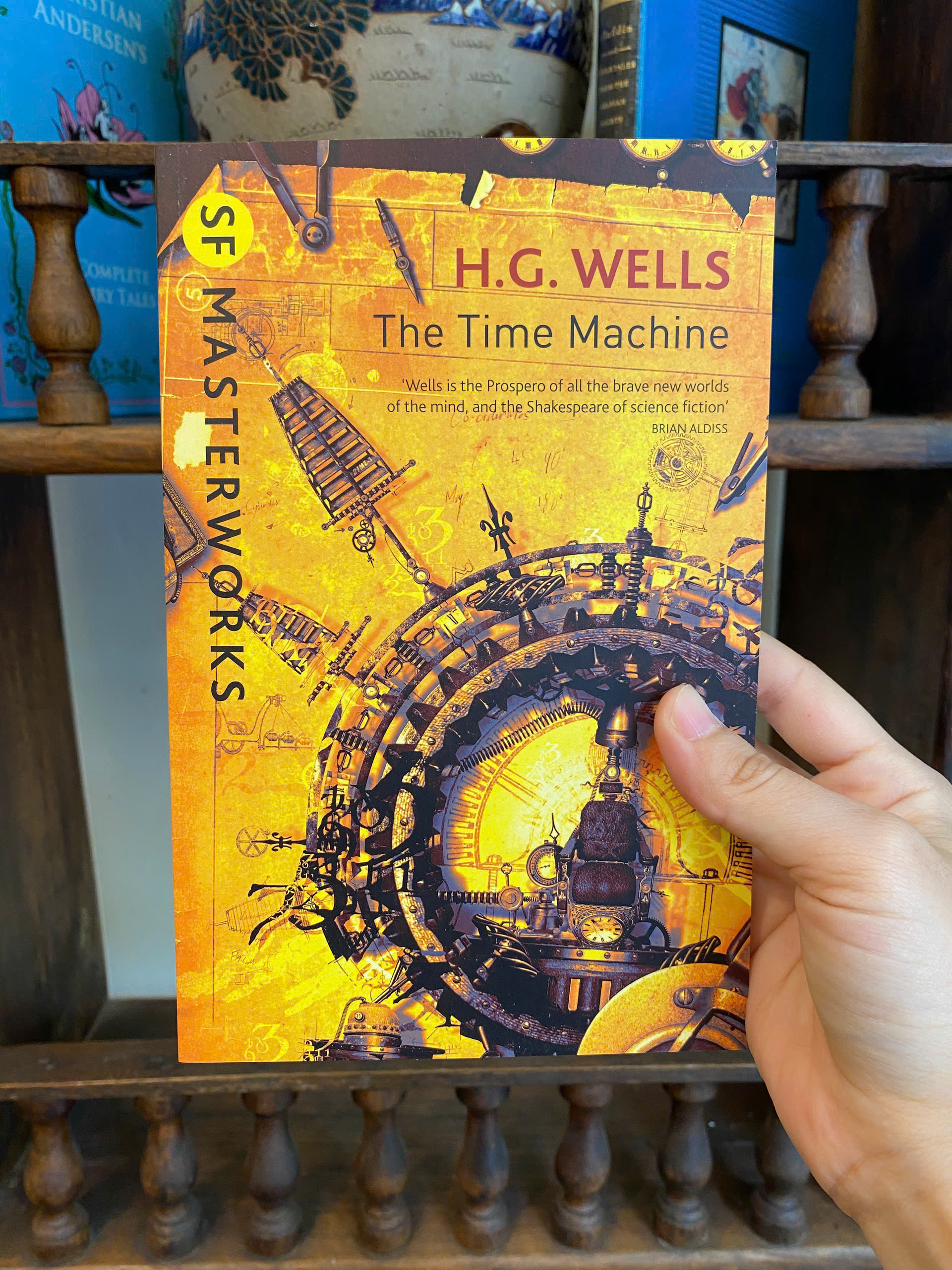 Sách - SF Masterworks: The Time Machine by H.G. Wells | Classics Science Fiction / Ngoại văn