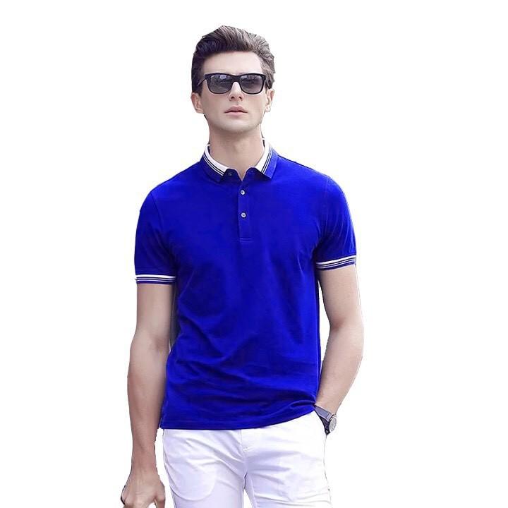 Áo thun viền cổ viền tay cực đẹp