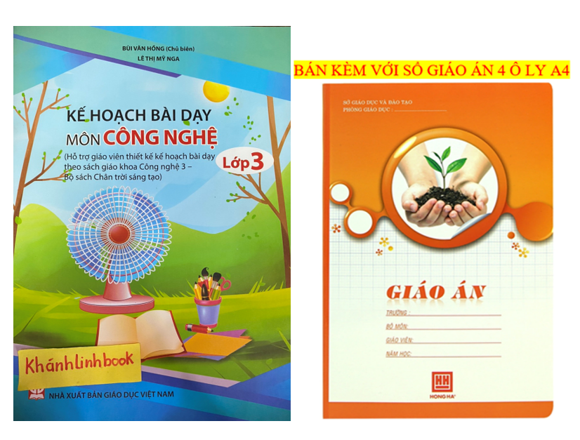 Sách - Kế hoạch bài dạy môn Công nghệ lớp 3 (bộ Chân trời sáng tạo)