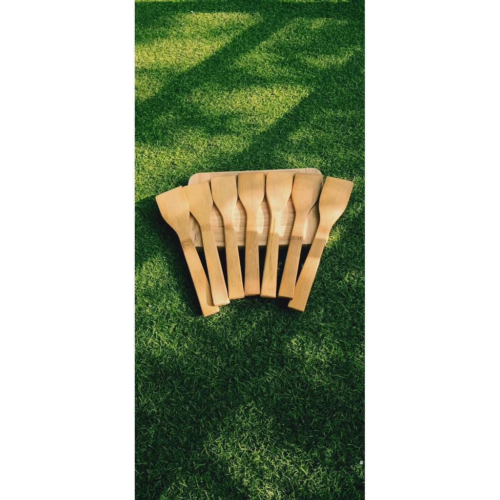 Muôi - xẻng chiên xào gỗ tre tự nhiên