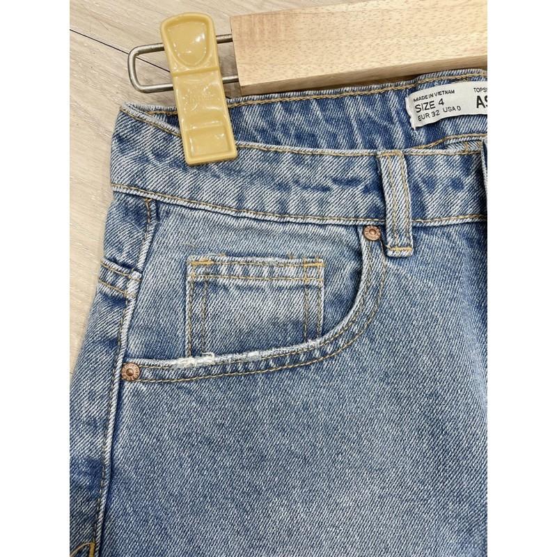 SHORT DENIM TUA LAI TOP.SHOP