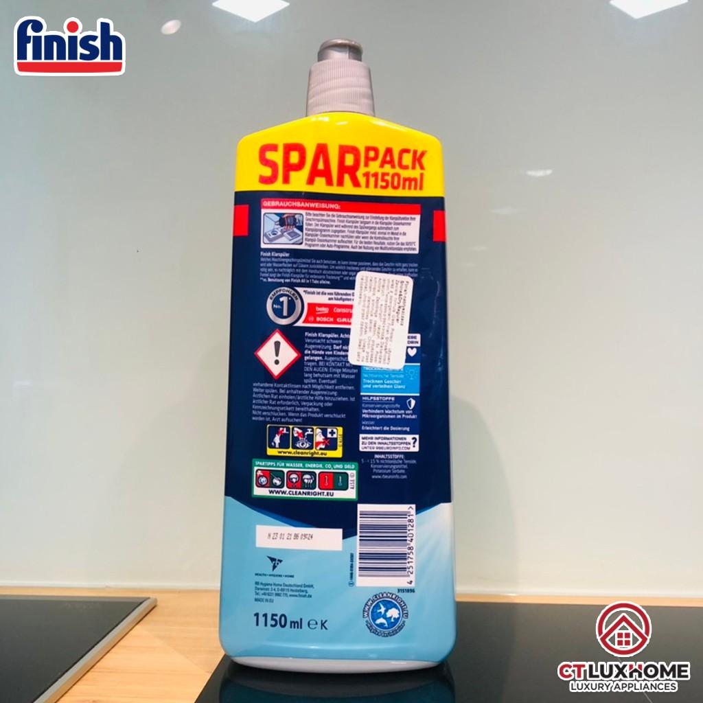 Nước làm bóng Finish 1150ml chính hãng dùng cho máy rửa bát