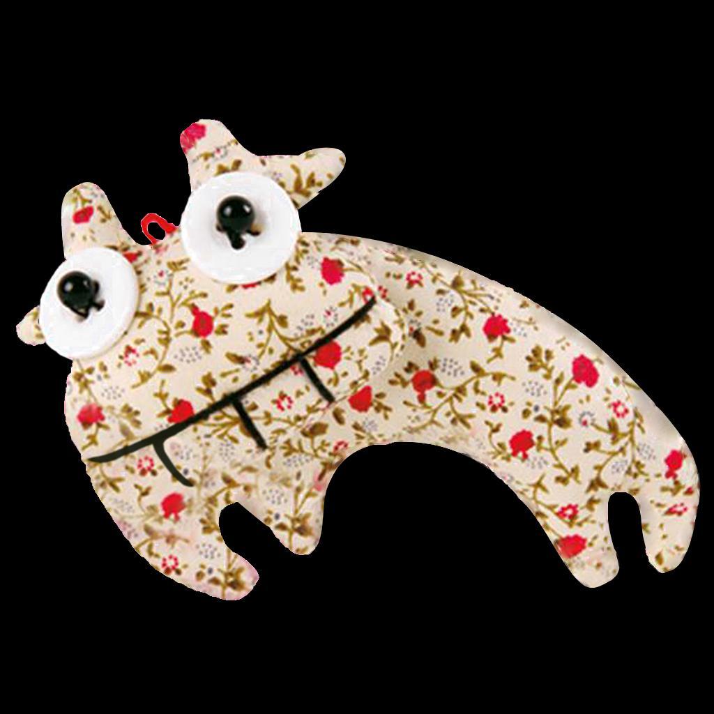 Stuffed Colorful Cow Making Kit Toy Material Package for Needlework Supplies
