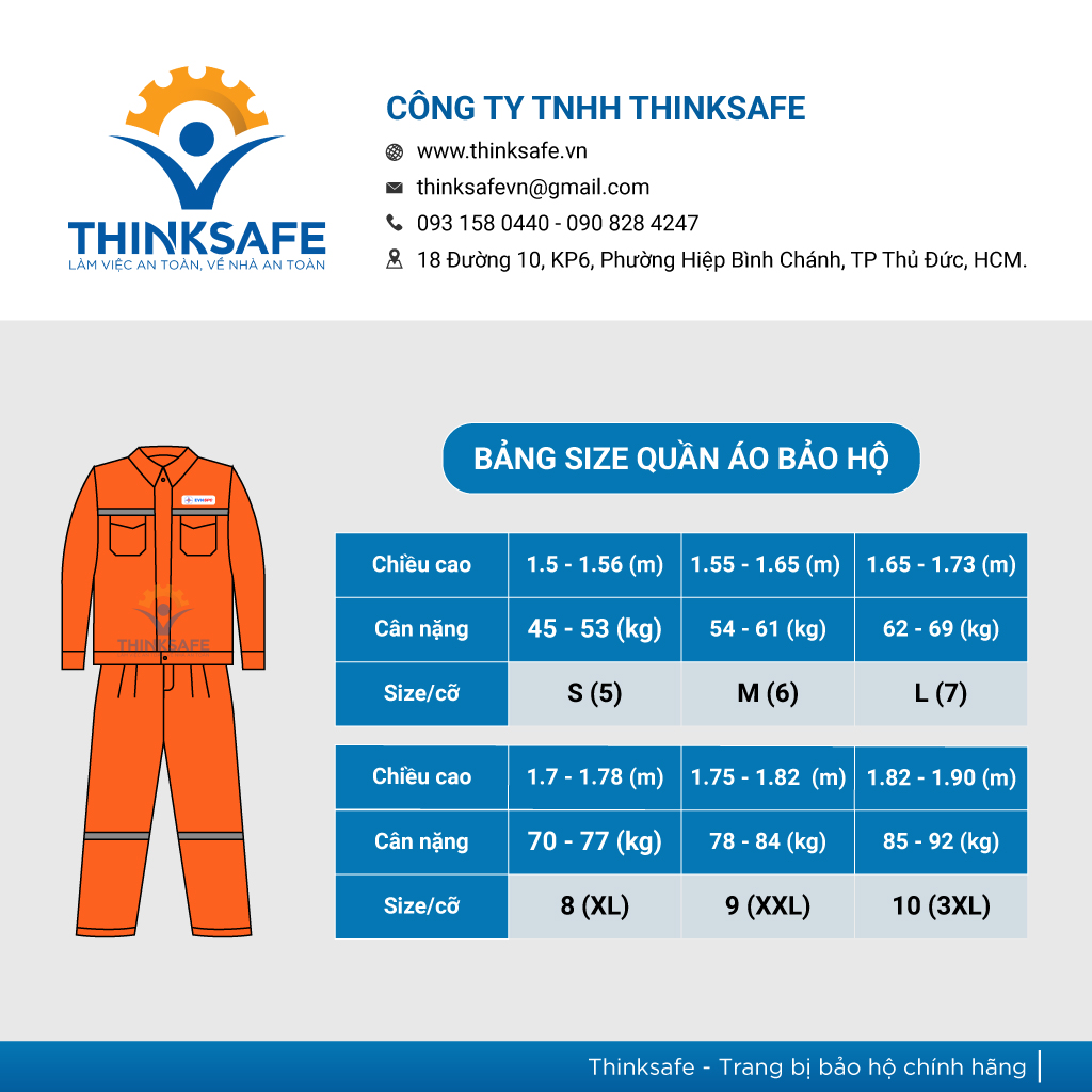 Quần áo bảo hộ lao động điện lực Thinksafe quần áo kaki đẹp, bền màu, vải mát, phòng ngừa bỏng rát - DL 01