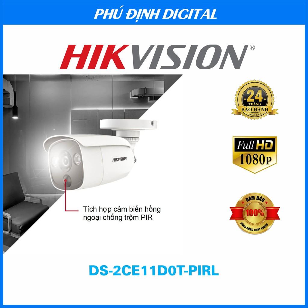 Camera Hikvision quan sát ngoài trời chống trộm hồng ngoại - Hàng Chính Hãng