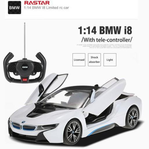 Xe BMW i8 mở cửa bằng điều khiển 4 màu Thương hiệu RASTAR MKOL