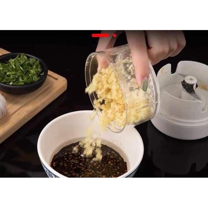 DỤNG CỤ XAY TỎI MINI