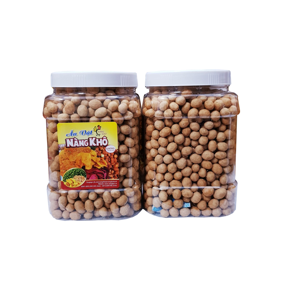 Đậu phộng da cá nước cốt dừa thương hiệu Nàng Khô - 1 Kí