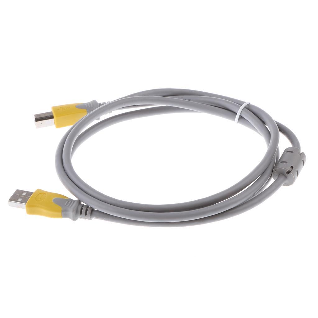 Hi-Speed USB2.0 Printer Scanner Cable Type A Male to Type B Male