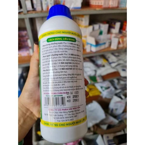 KHỬ MÙI CHUỒNG TRẠI 1 lít 1 lần đỡ hẳn