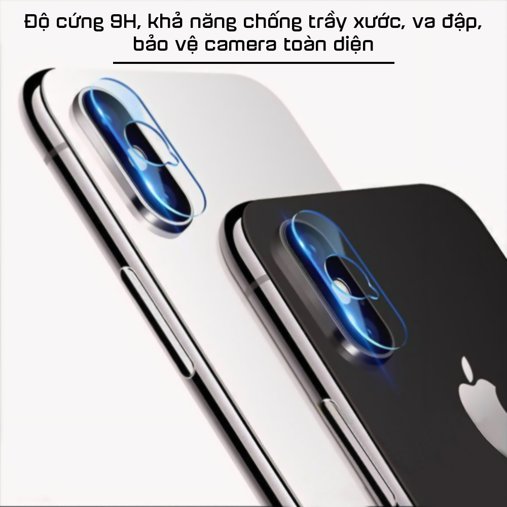 Miếng dán Cường Lực Bảo Vệ Camera Iphone X / XS - Hàng chính Hãng