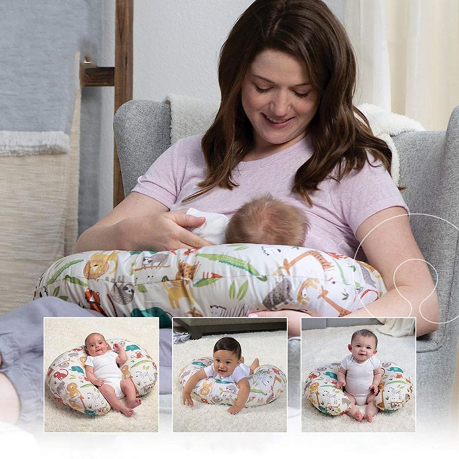 100% Cotton Original U-Shaped Feeding Pillow for Newborn Breastfeeding Boppy
