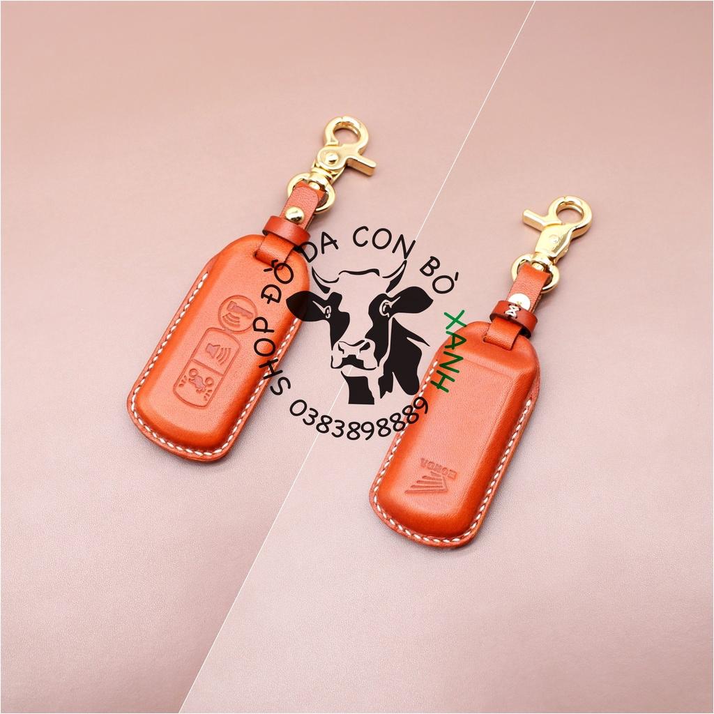 Bao da dành cho Chìa Khoá Ép Phom Honda SH, PCX, SH Mode, Cub 125, Adv handmade da thật