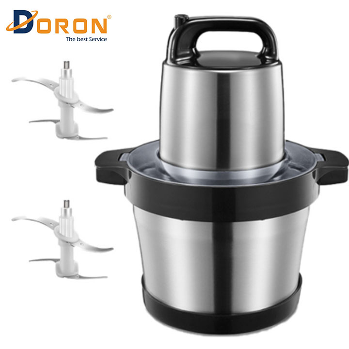 MÁY XAY THỊT ĐA NĂNG DORON 6 LÍT- HÀNG CHÍNH HÃNG (Tặng kèm 01 Lưỡi Dao Kép Bền Bỉ Chất Lượng)