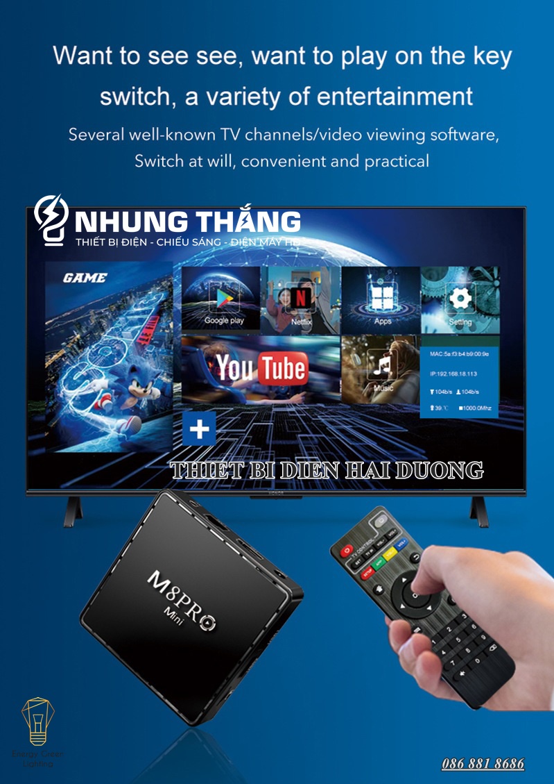 Máy Chơi Game M8 Pro - Android 12.0 - Kết Nối Không Dây WIFI - HDMI TV 10000 Trò Chơi - Kèm Thẻ Nhớ 64gb - CÓ VIDEO