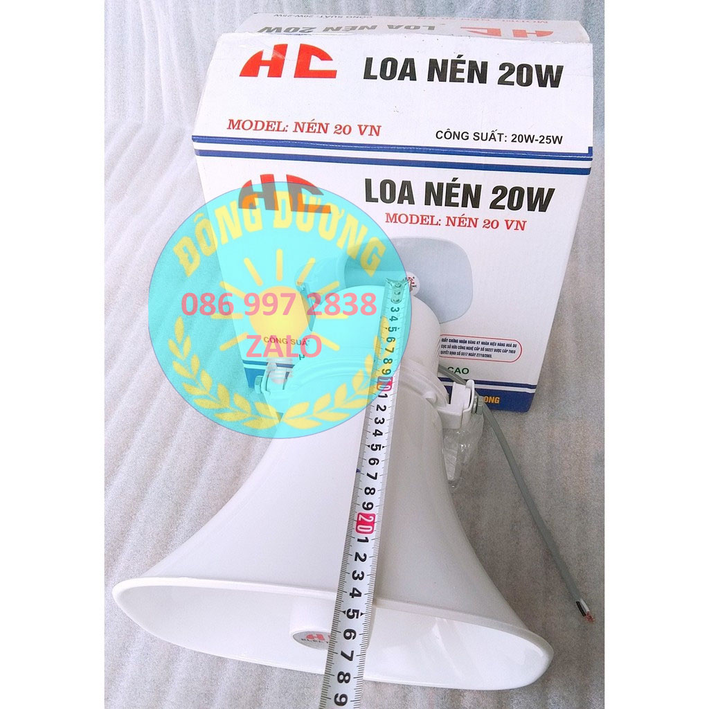 LOA PHÓNG THANH HC 20W - LOA NÉN 20W - HÀNG CHÍNH HÃNG