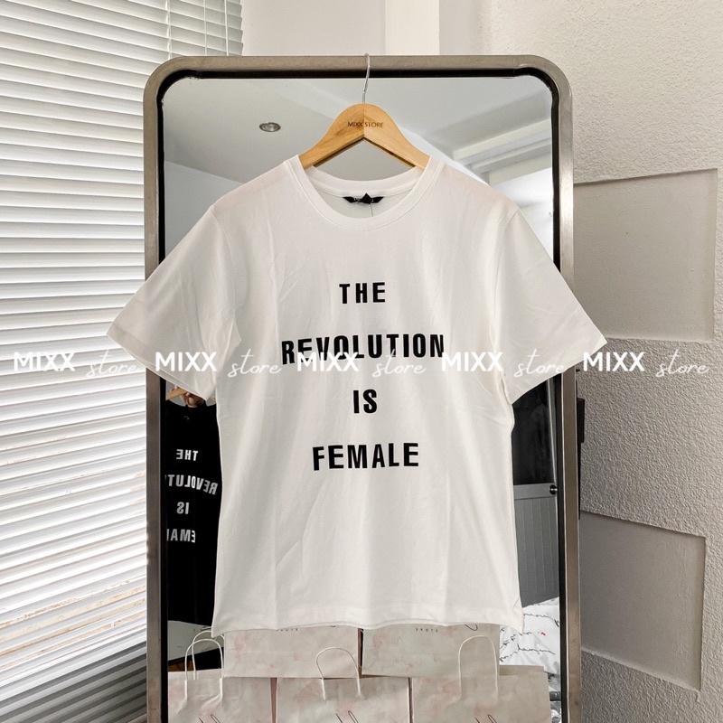 Áo Thun Nữ topten sologan xuất hàn chất cotton phom suông trẻ trung