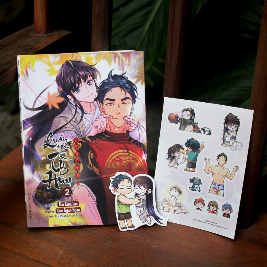 Sách - Quán Cơm Tỳ Hưu - Chỉ Có Vào Không Có Ra - Tập 2 - Tặng Kèm Sticker + Bookmark Bế Hình Bồi Cứng