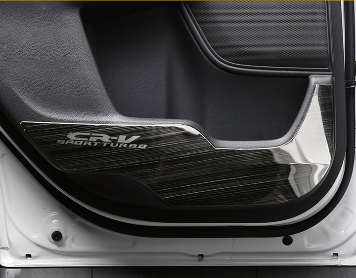 Bộ ốp Titan chống trầy xước Tapli, Táp li dành cho xe CRV, CR-V 2018-2019