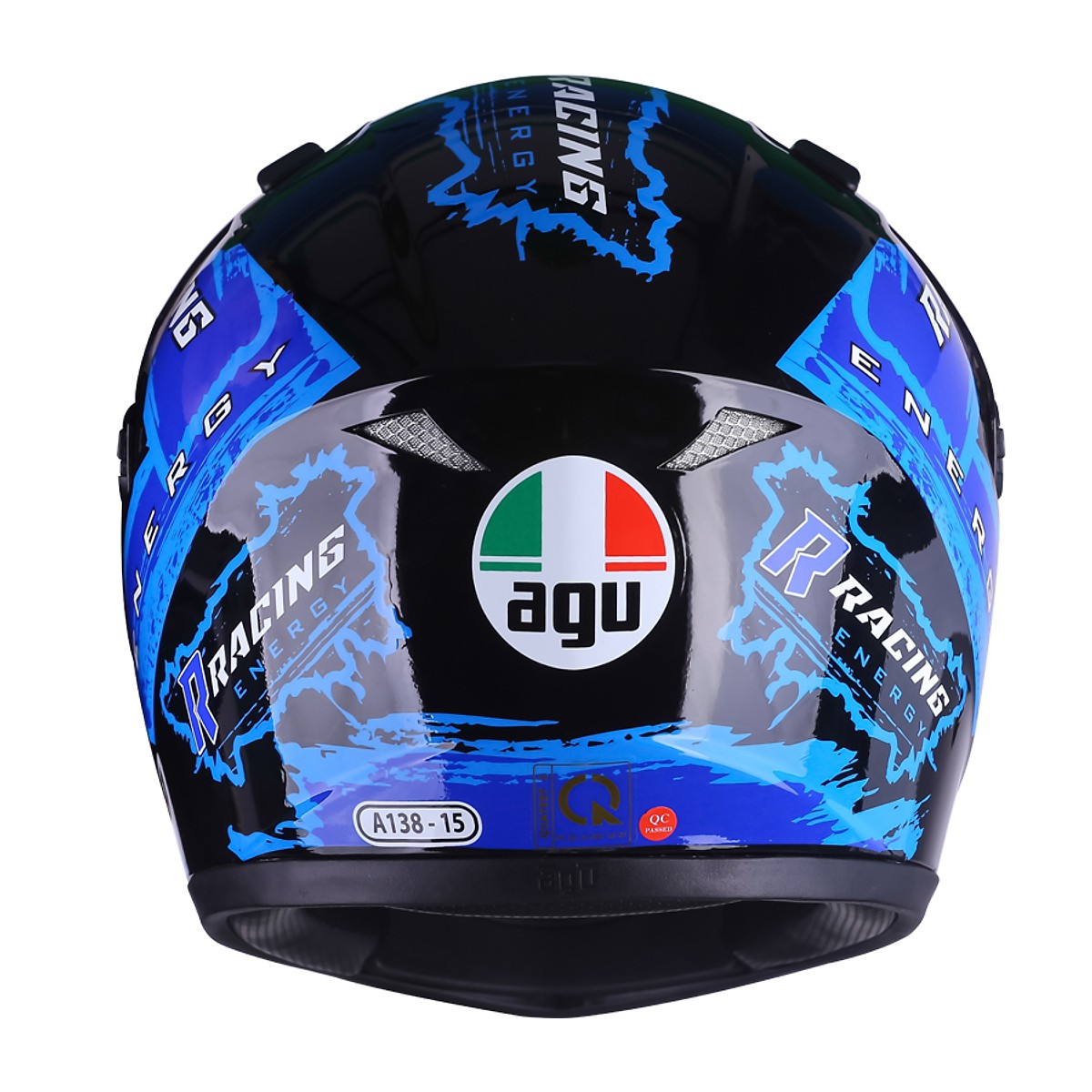 Nón bảo hiểm Fullface Racing 15 + Tặng kèm túi đựng nón thương hiệu