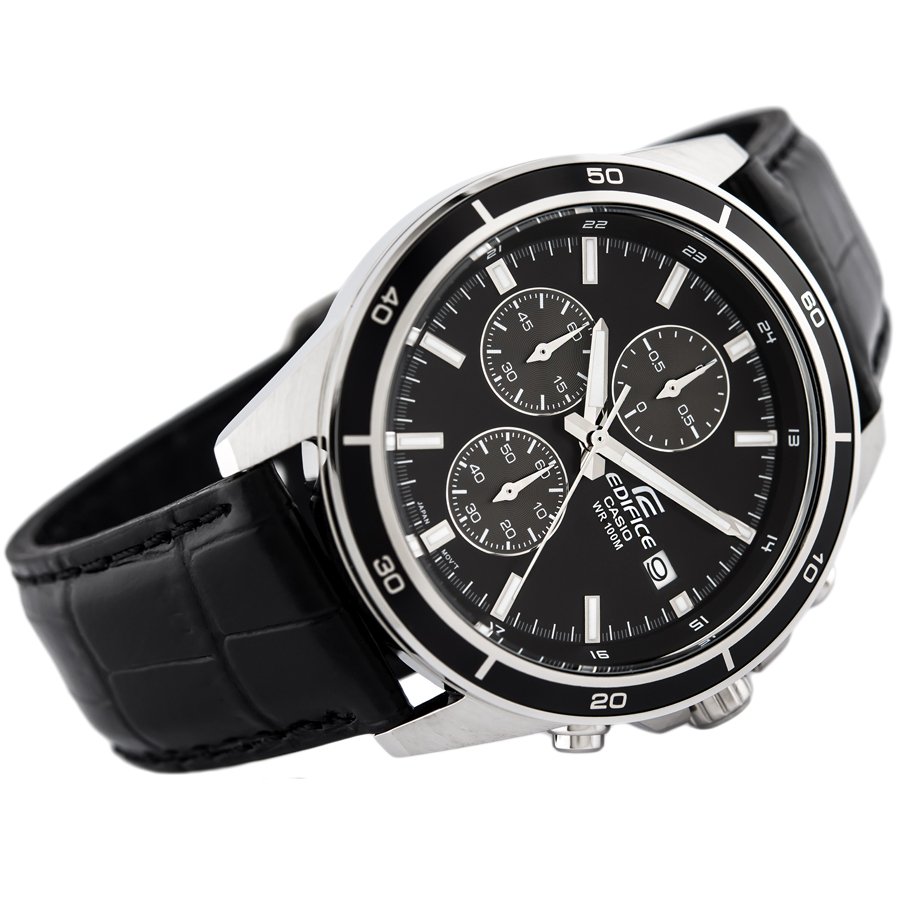 Đồng hồ nam dây da Casio Edifice chính hãng EFR-526L-1AVUDF (43mm)