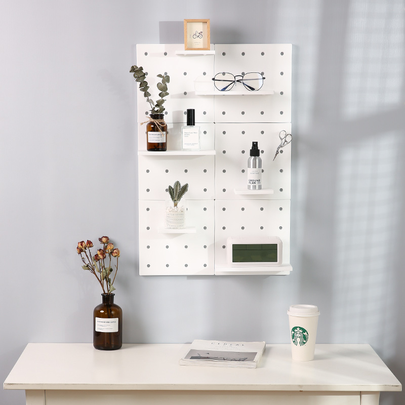 [COMBO] 6 Kệ Nhựa Treo Tường Đa Năng Pegboard